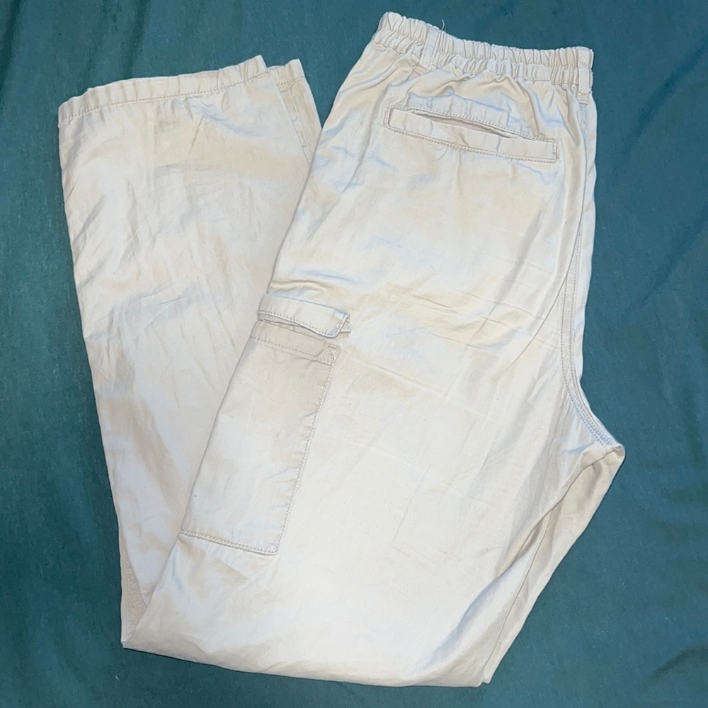 Lightweight Tan/Cream Cargo Pants